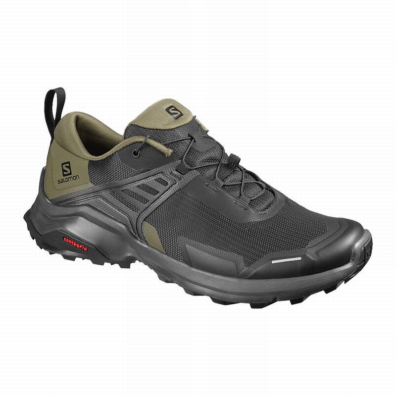 Zapatillas Trekking Salomon Hombre Negras / Moradas - Salomon Argentina X RAISE ,591708-KLF